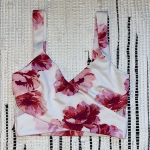 Floral crop top